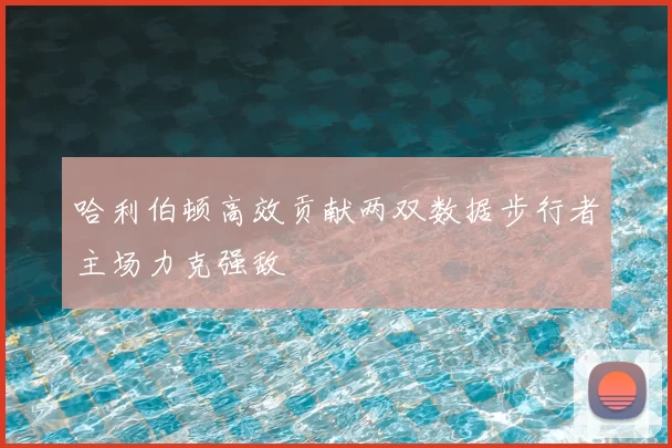 哈利伯顿高效贡献两双数据步行者主场力克强敌