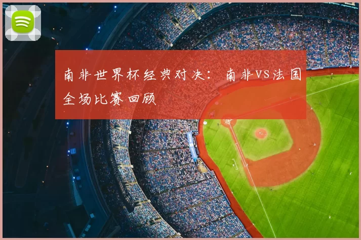 南非世界杯经典对决：南非vs法国全场比赛回顾